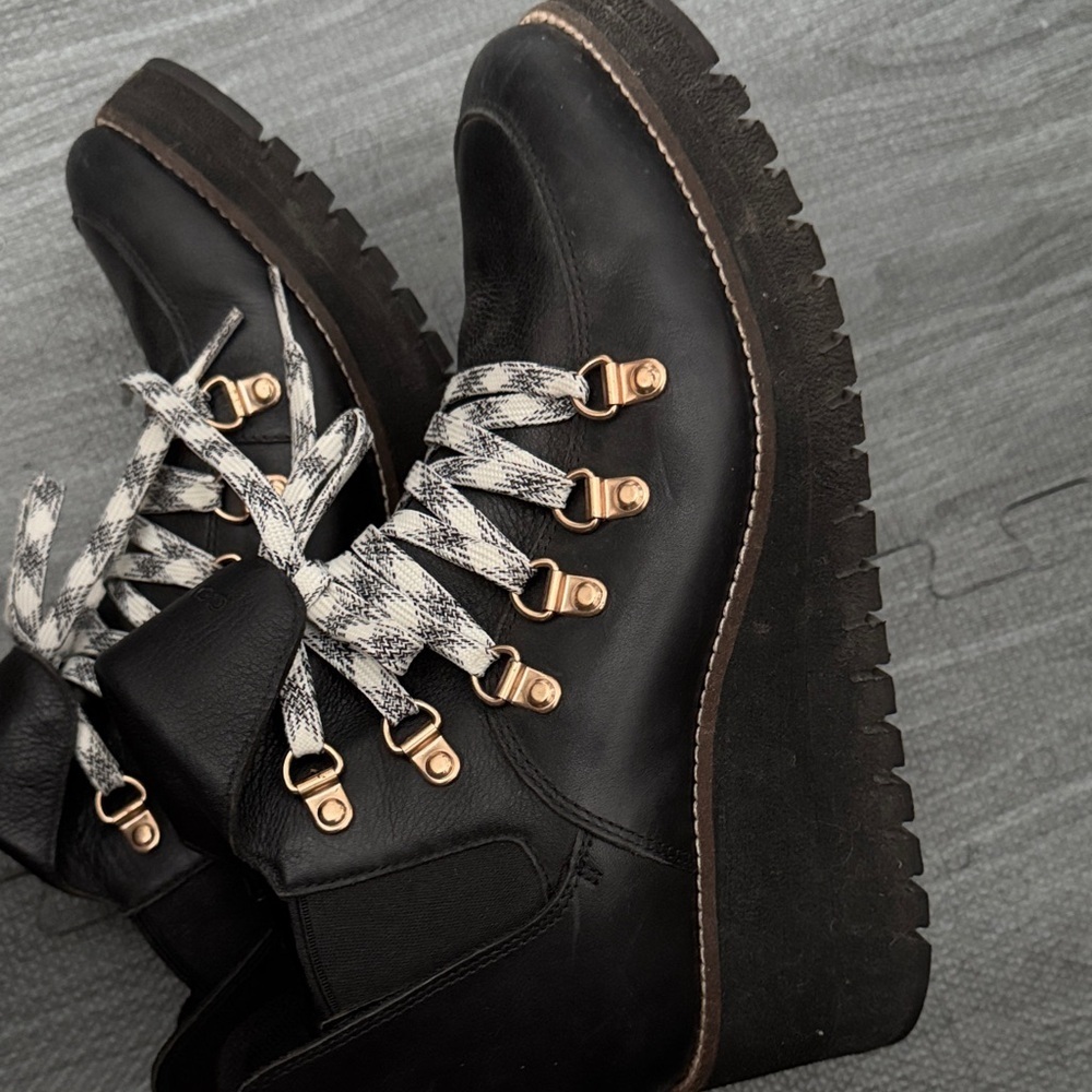 Cole Haan Zerogrand Wedge Hiker Boots - Picture 8 of 11